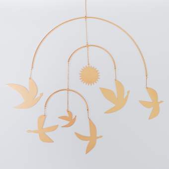 Trevoly. Mobilé "Vögel" 