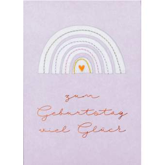 Naturwunderkarte "Zum Geburtstag" 