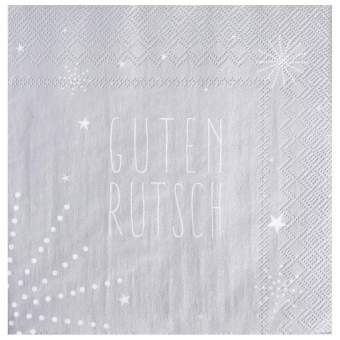 Servietten "Guten Rutsch" 