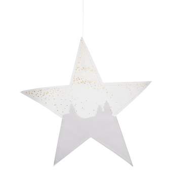 Wintersterne 2er Set "Wald/Hirsch" 