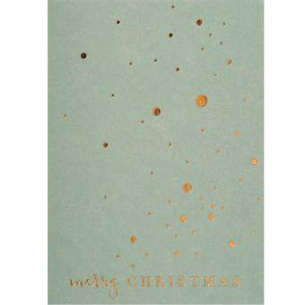 Weihnachtspostkarte "Merry Christmas" 