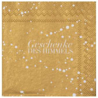 Weihnachtsservietten "Geschenke des Himmels" 
