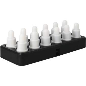 LED-Kerzen multicolor 12er Set "mit Fernbedienung und Ladestation" 