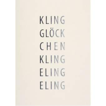 Weihnachtspostkarte "Kling Glöckchen" 