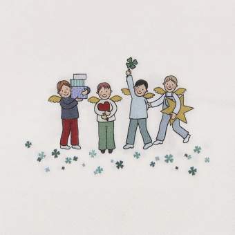 Cocktailservietten. Himmlische Brüder "New Edition 2" 