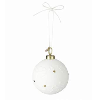 Christbaumkugel. Winterkugel "Mistelzweig" 