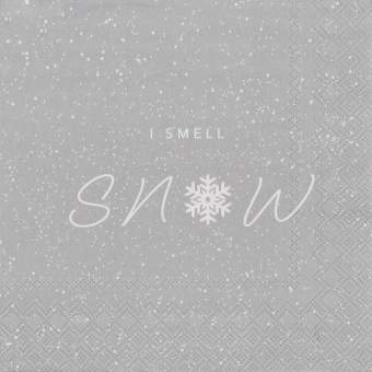 Lunchservietten "I smell snow" 