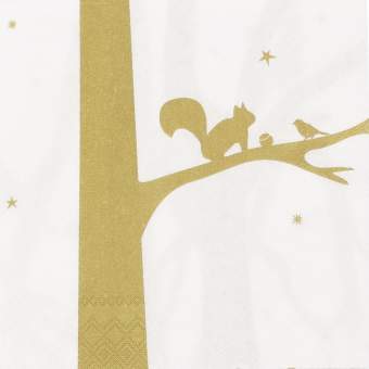 Cocktailservietten "Eichhörnchen" 