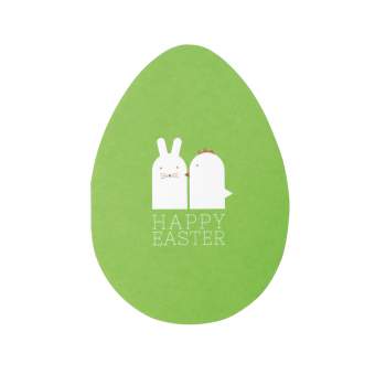 Osterkarte "Ei | Happy Easter" 