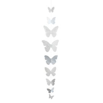 Große Schmetterlingskette "bedruckt" 