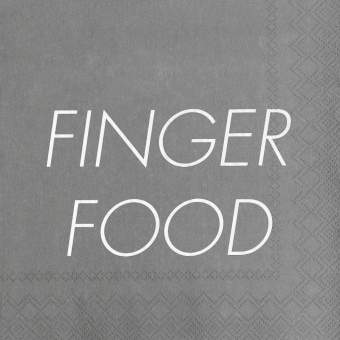 Cocktailservietten "Fingerfood" 