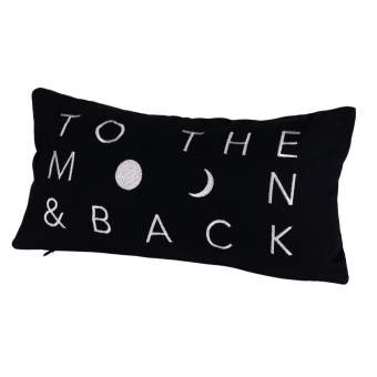 Mondnacht. Traumkissen "To the moon and back" 