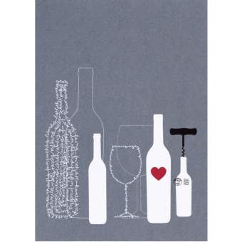 Weinkarte "Flaschen" 