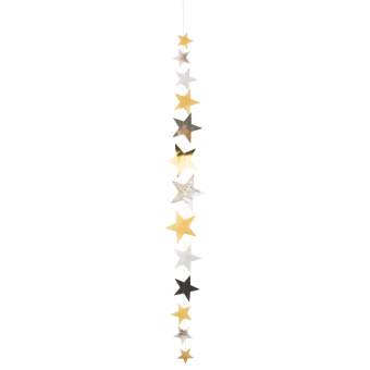 Papierkette "Taumelnde Sterne" 