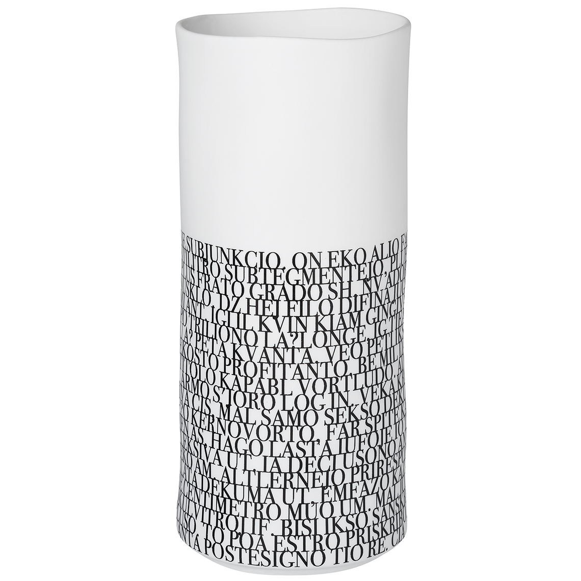 RÄDER kleine Vase "Text" online kaufen