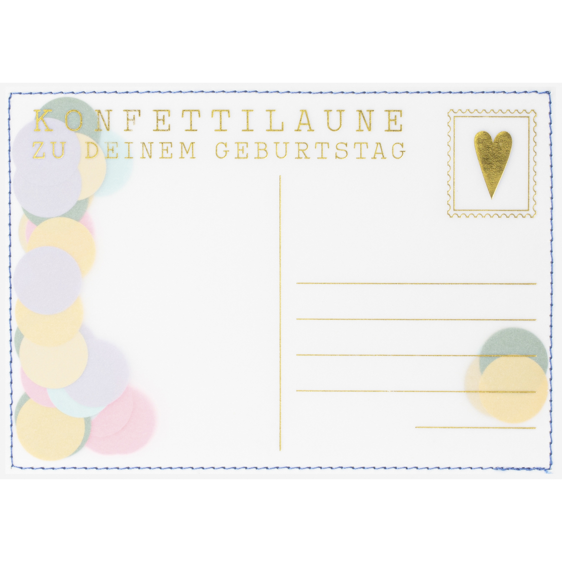 Konfettipost "Konfettilaune" 
