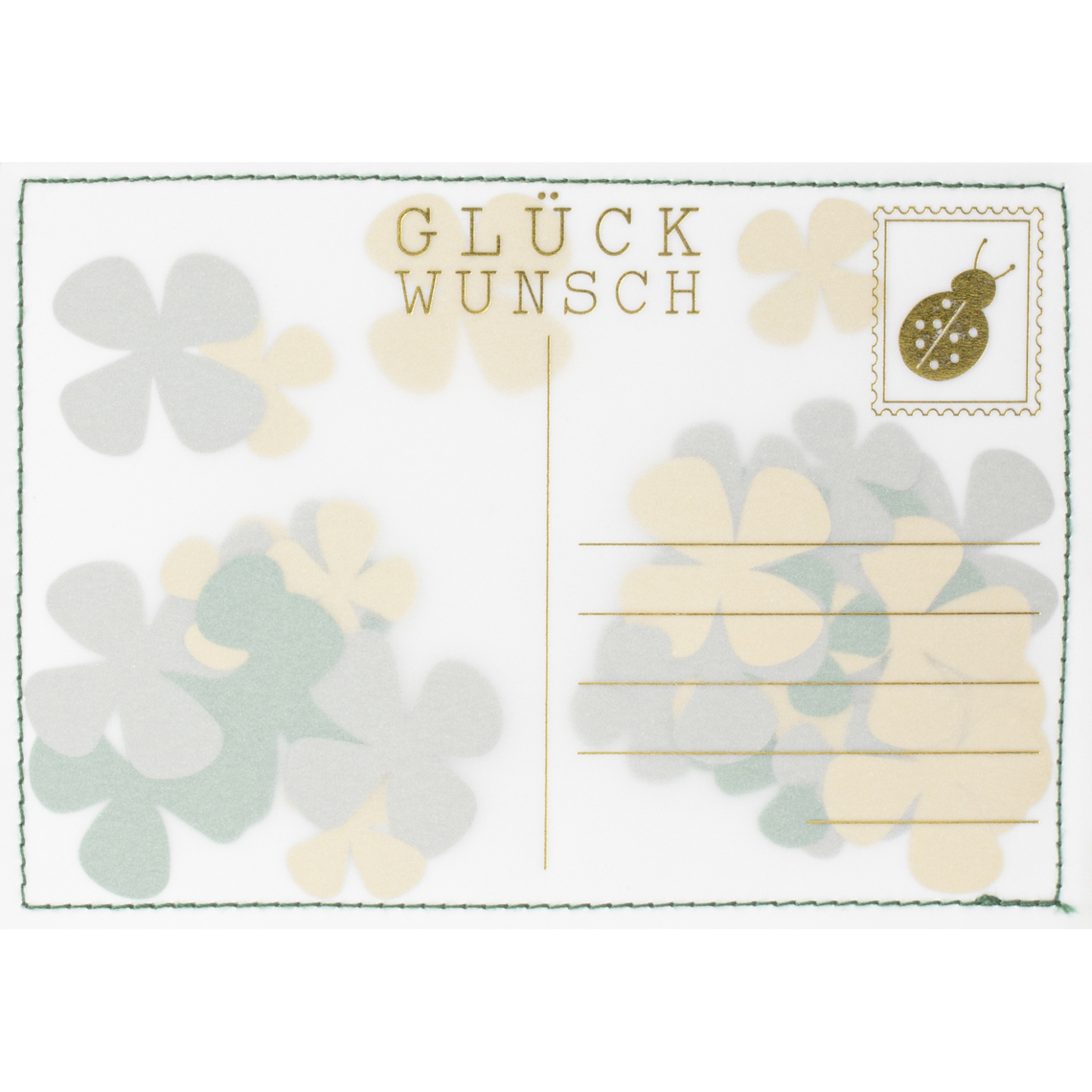 Konfettipost "Glückwunsch" 