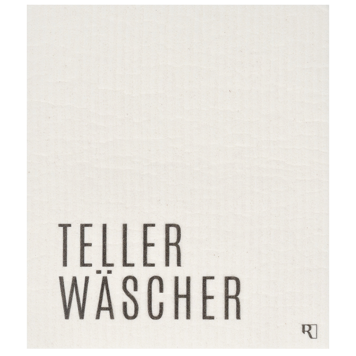 Schöne Worte. Schwammtuch "Tellerwäscher" "2er Set" 