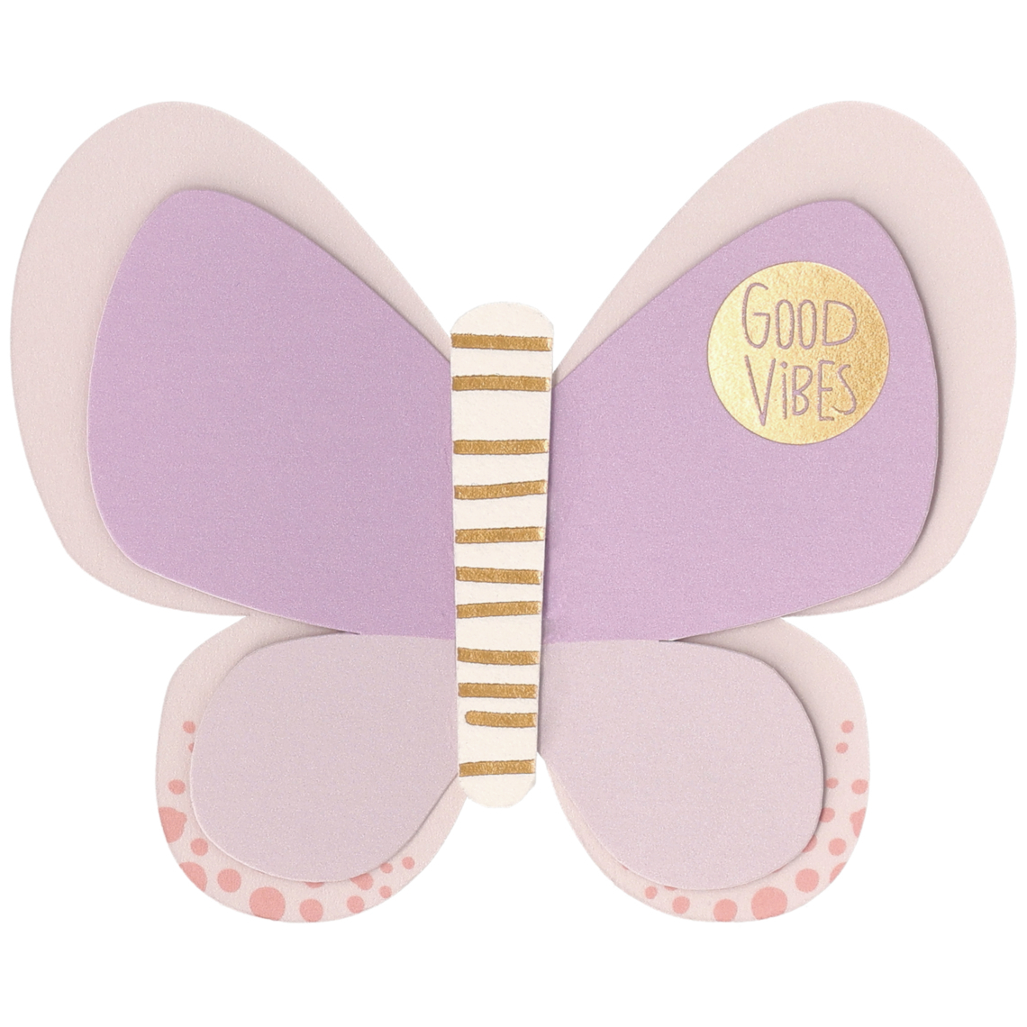 Kleiner Gruß. Schmetterling Clip "Good vibes" 