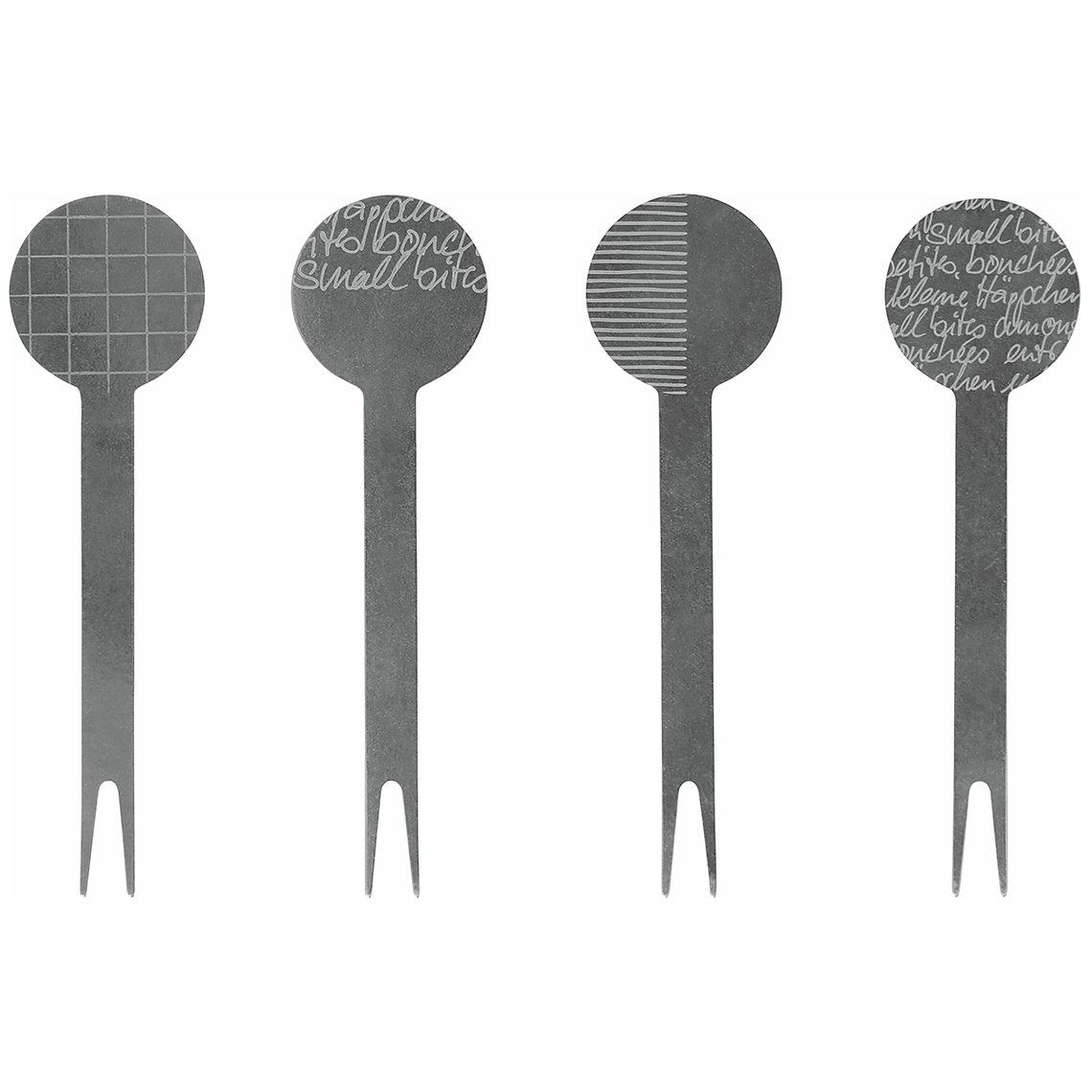 Häppchenweise. Snack Piekser "4er Set" 