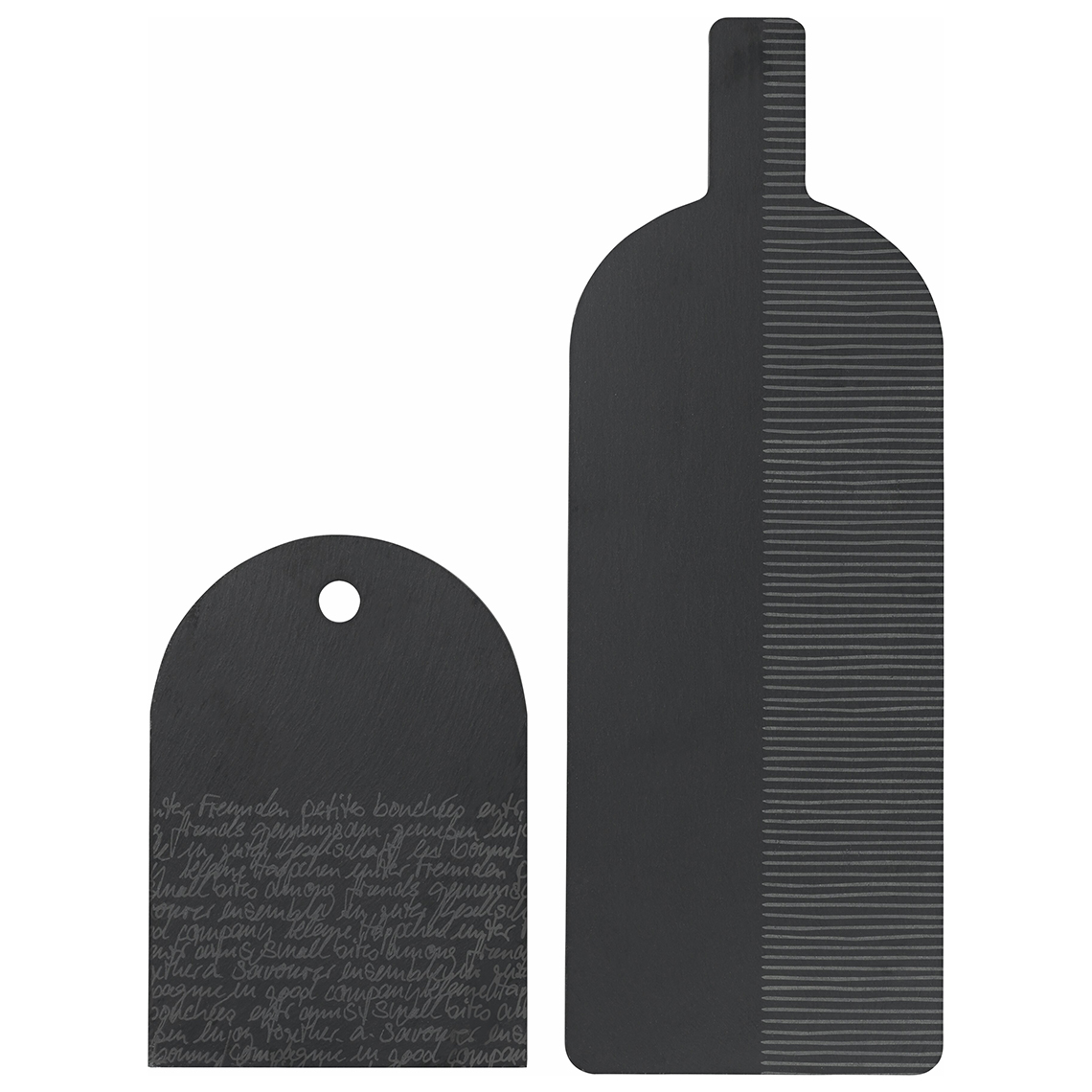 Häppchenweise. Servierplatten "2 er Set" 