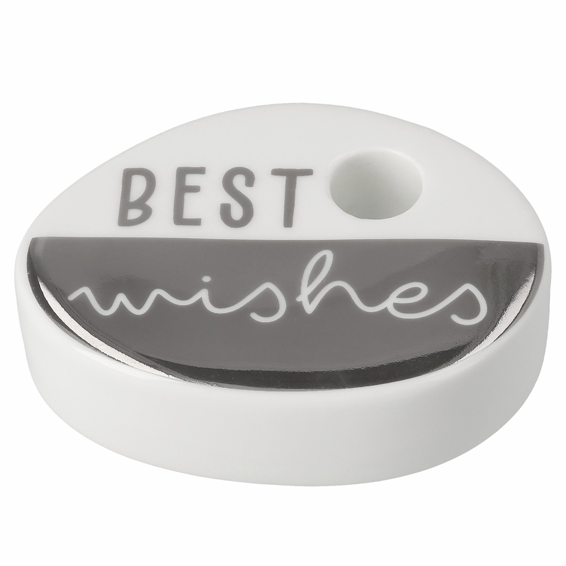 Geburtstag. Wunschkerze "Best wishes" 