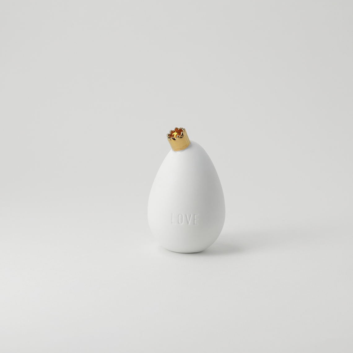 Porzellaneier "Love Joy Prosperity" 