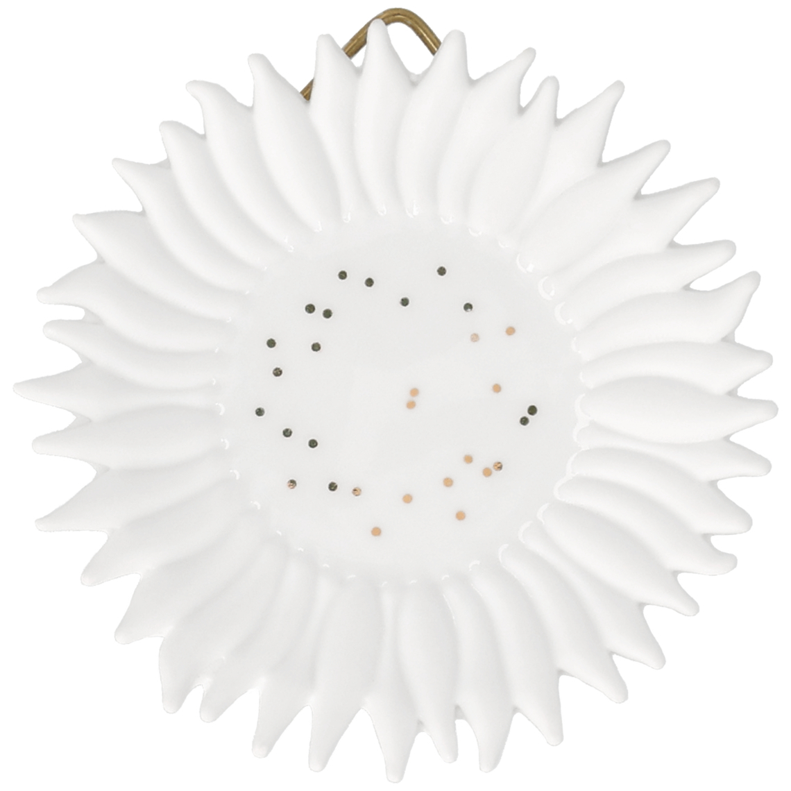 Kleines Wunder. Mini Wandteller "Sonnenblume" 