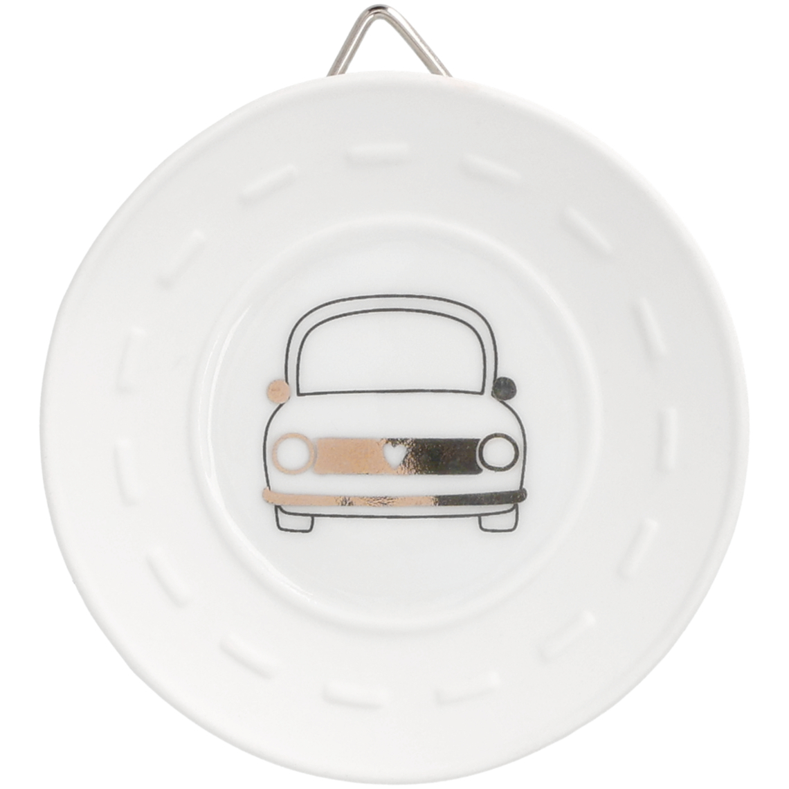 Kleines Wunder. Mini Wandteller "Straße" 