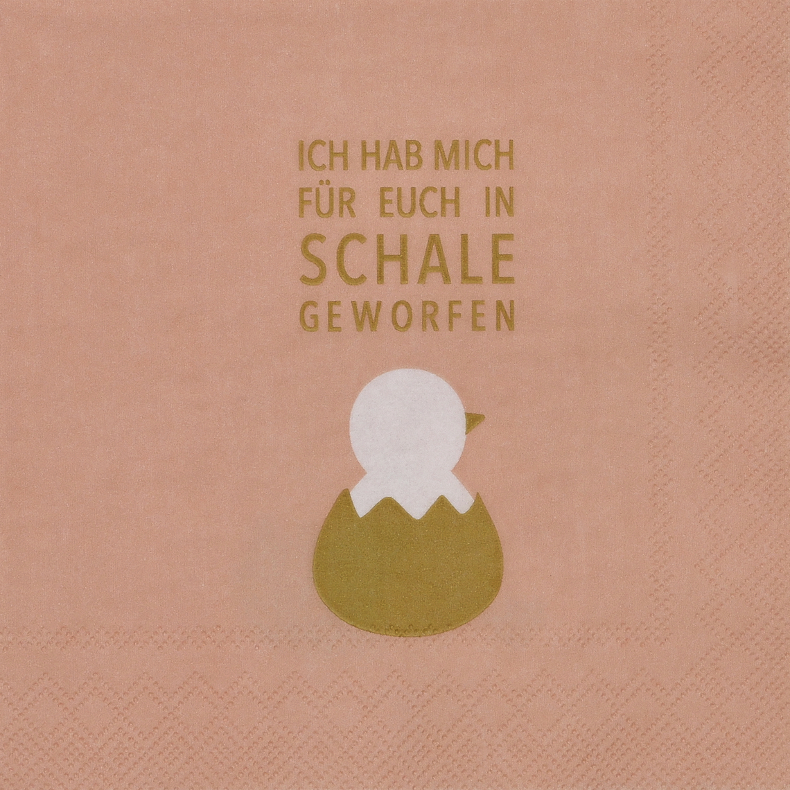 Cocktailserviette "In Schale geworfen" 