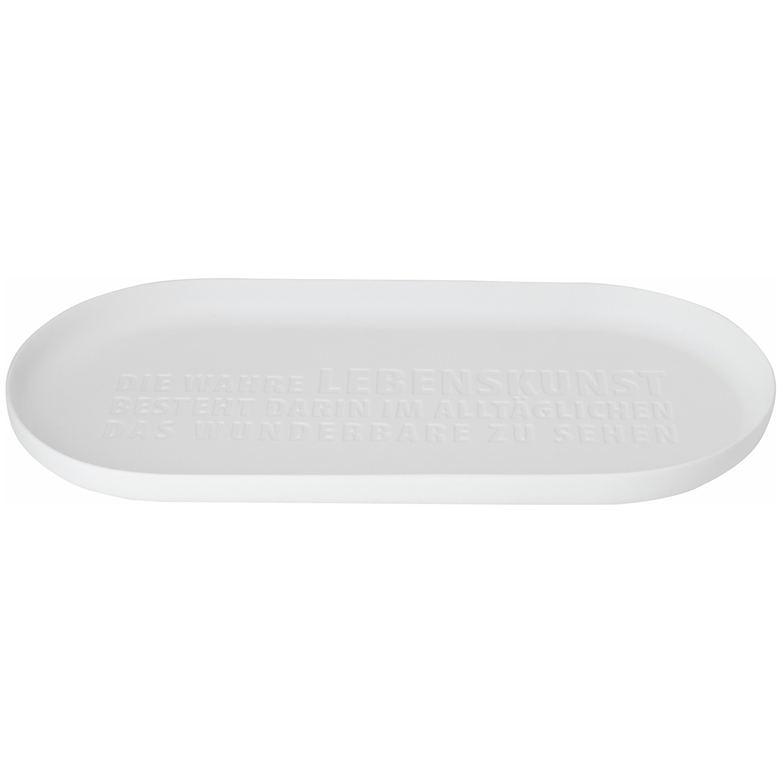 Wortwelten. Schale "Die wahre Lebenskunst besteht darin..." 