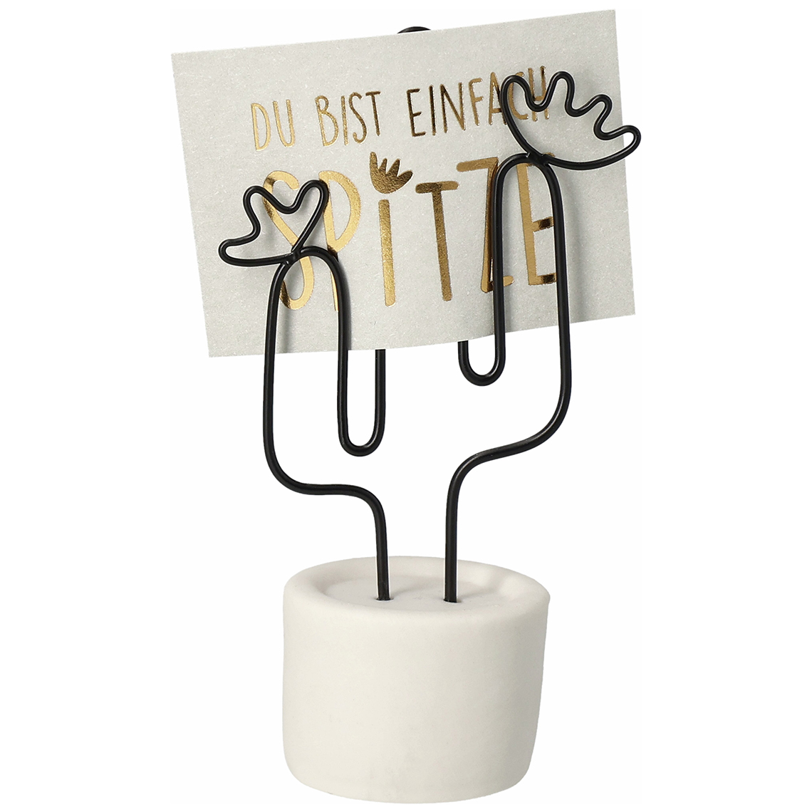 Kartenhalter. Grußgarten "Du bist einfach spitze" 