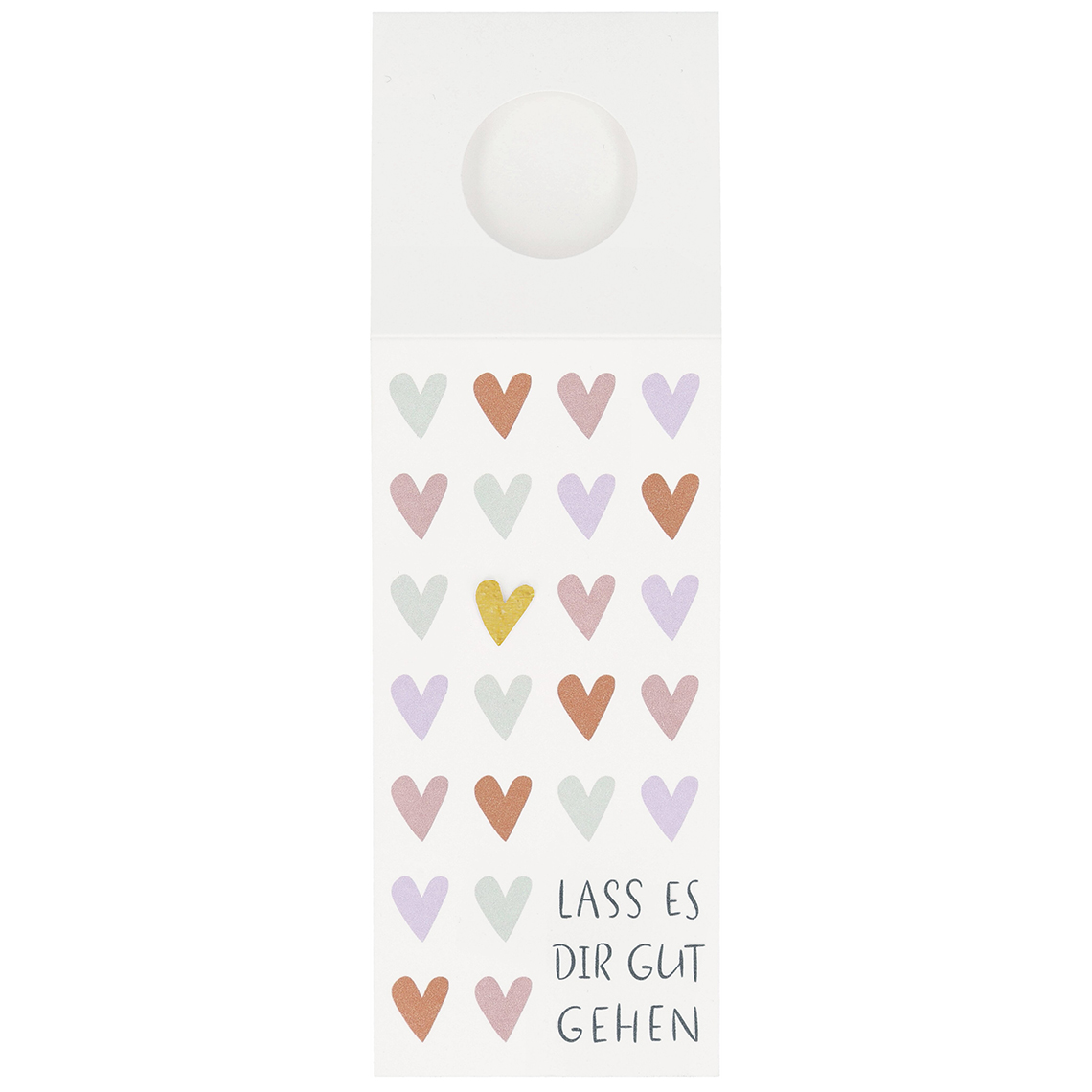 Geburtstag. Flaschengrüße "Lass es dir gut gehen" 