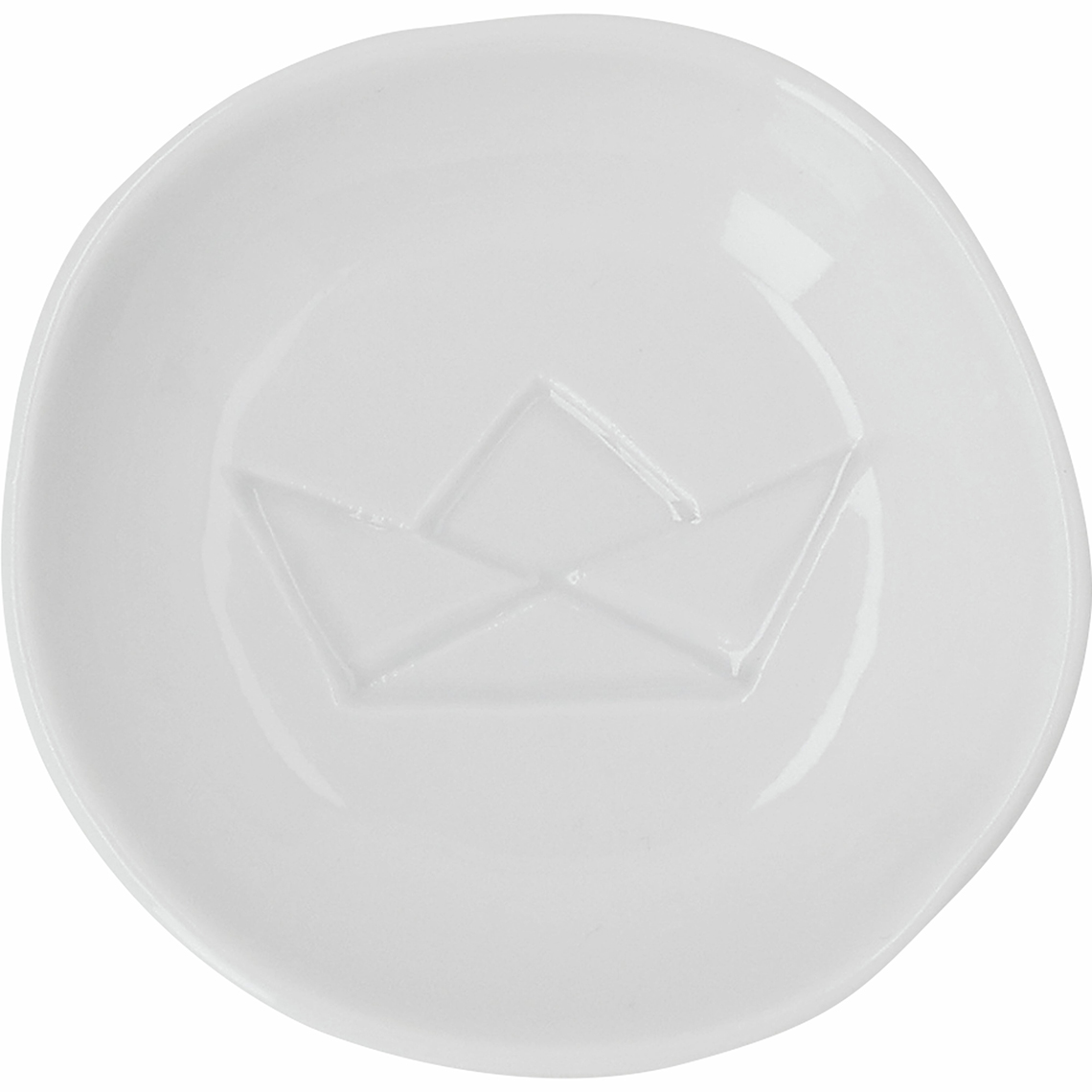 Glücksschälchen "Boot" "D.6cm H.1,5cm" 