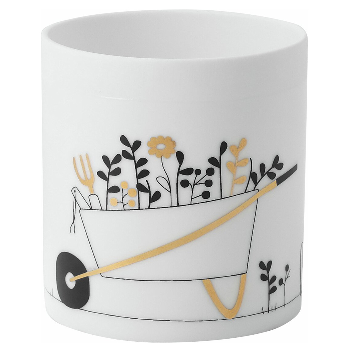 Hobby. Teelichthalter "Gärtnern" 