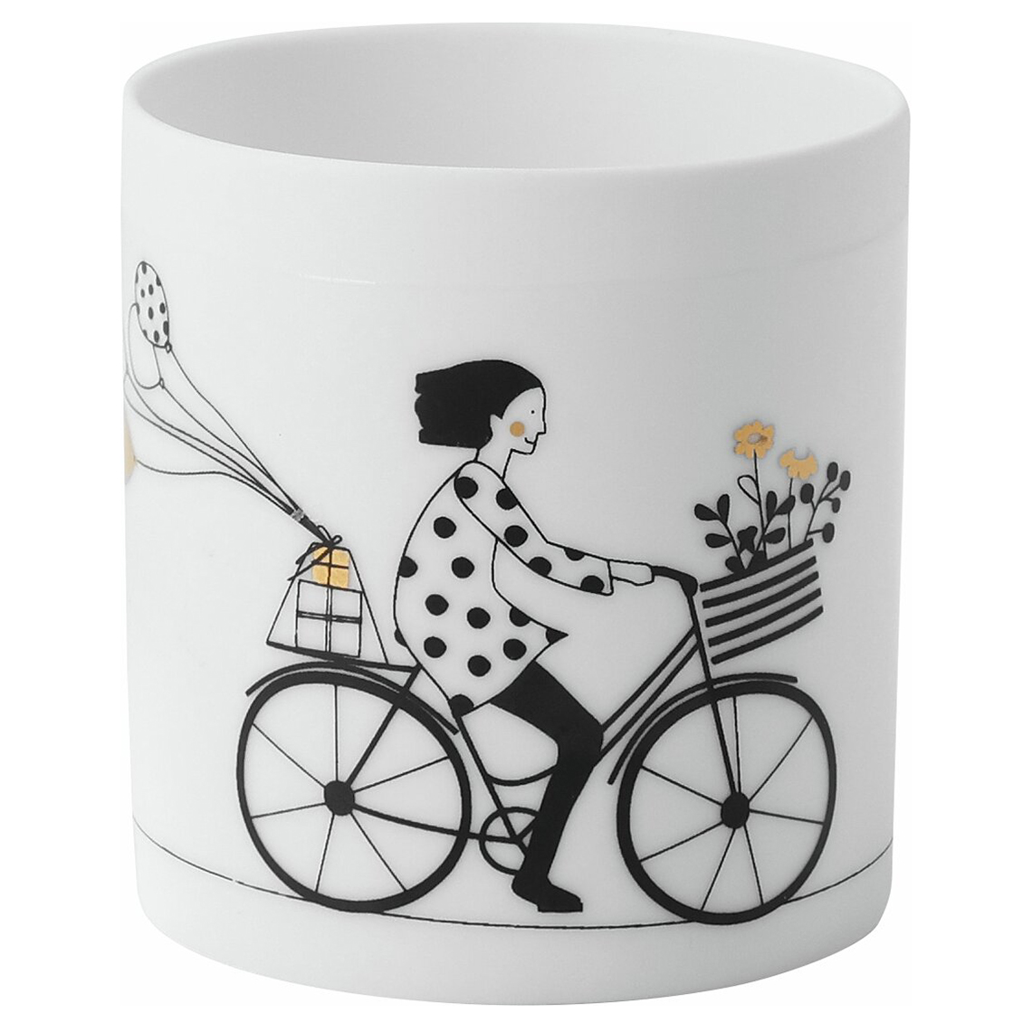 Hobby. Teelichthalter "Radfahren" 