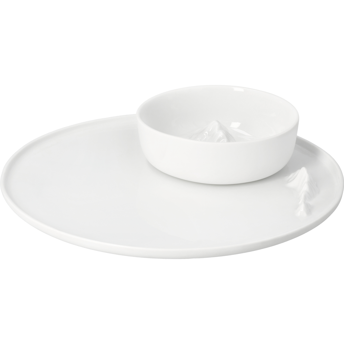 Bergluft. Servierset "Gipfeltreffen" 