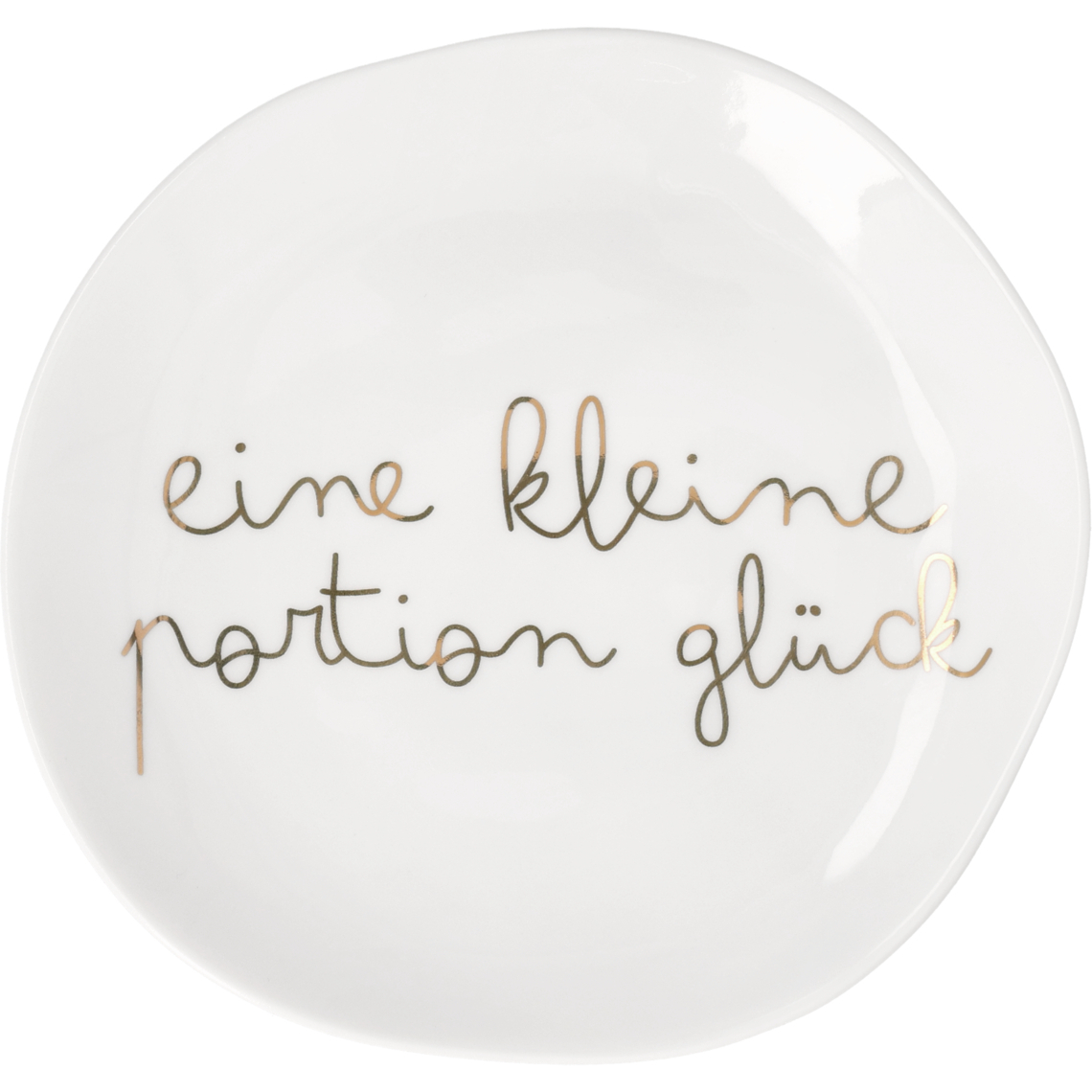 Mix & Match. Kleiner Teller "Eine kleine Portion ..." 