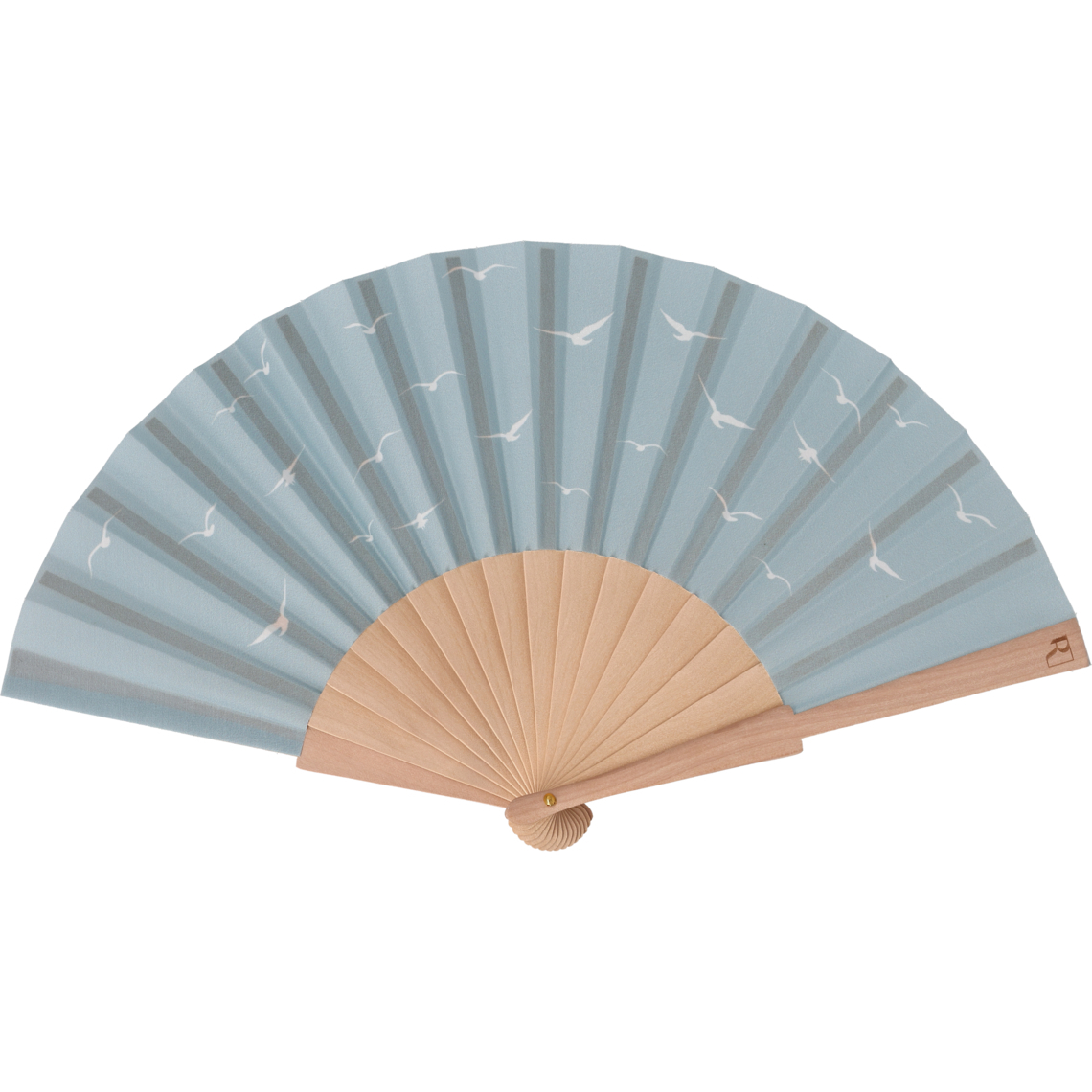 Meeresrauschen. Fächer "Möwen" 