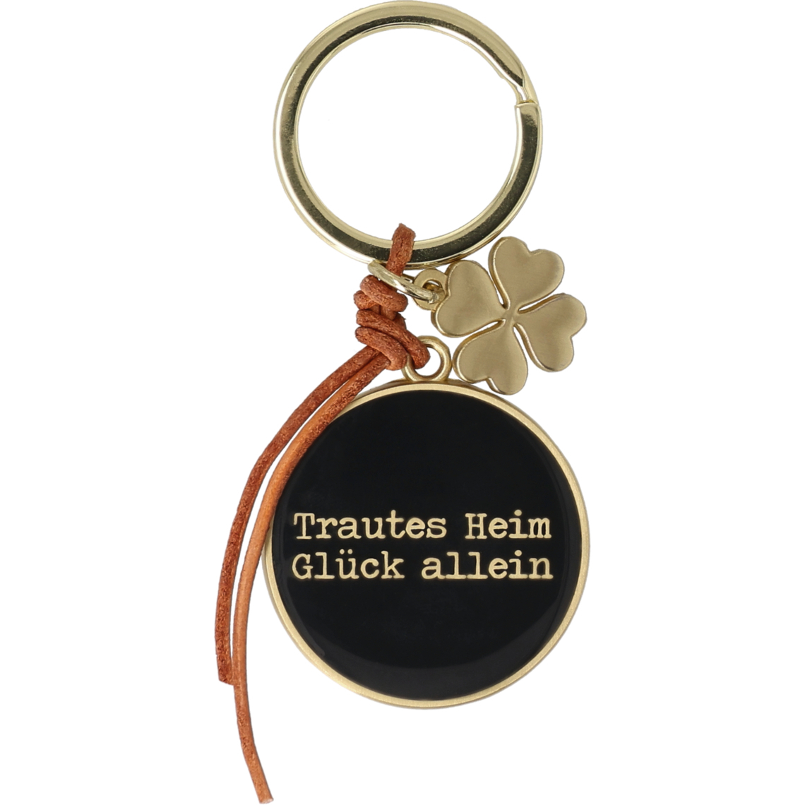 Kleiner Gruß. Schlüsselanhänger "Trautes Heim" 
