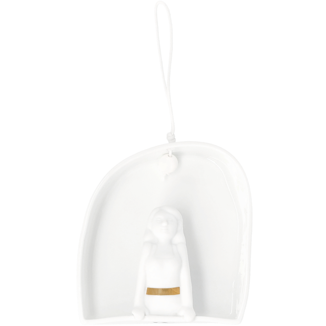 Porzellangeschichten. Hänger "Morgenluft" 