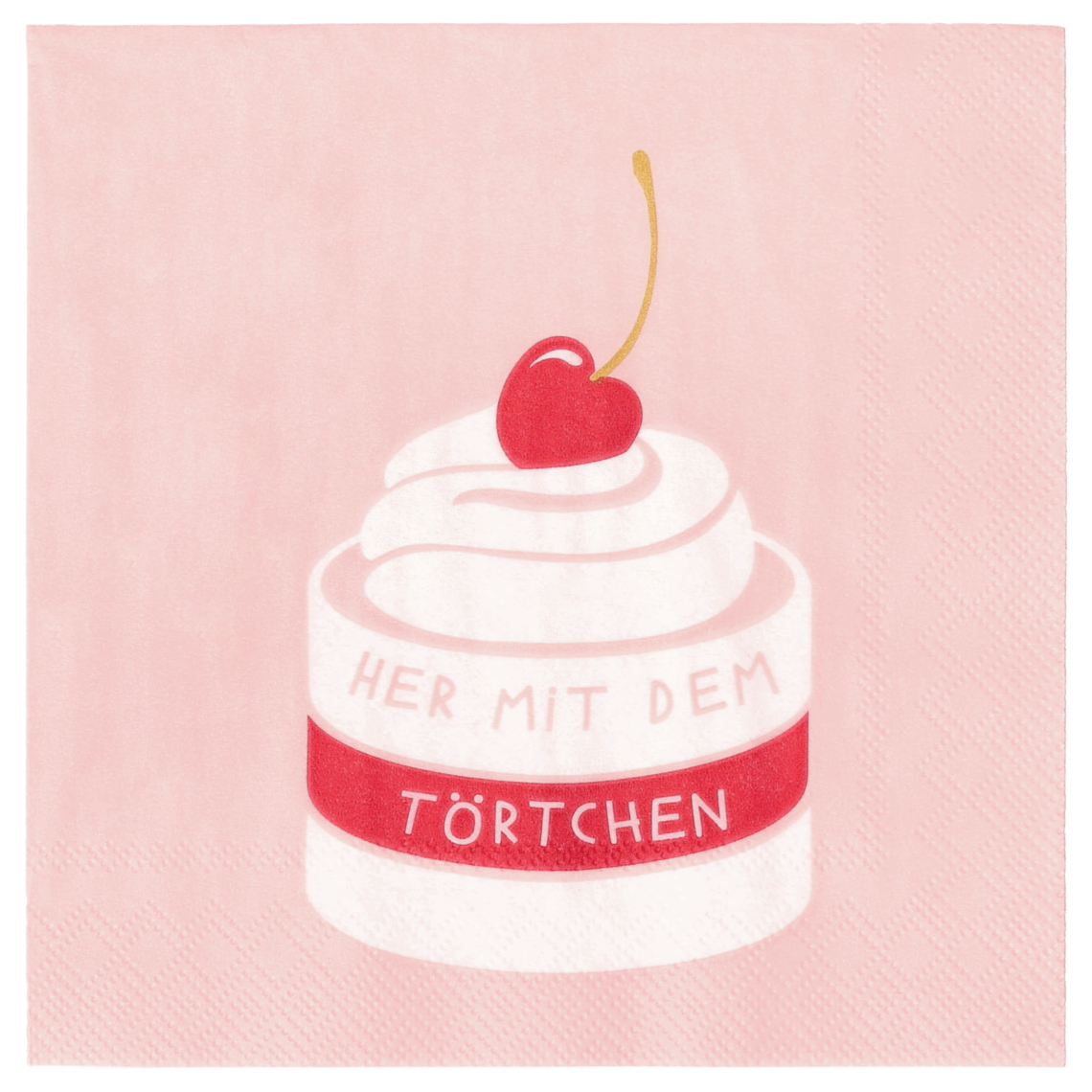 Cocktailserviette "Her mit ..." 