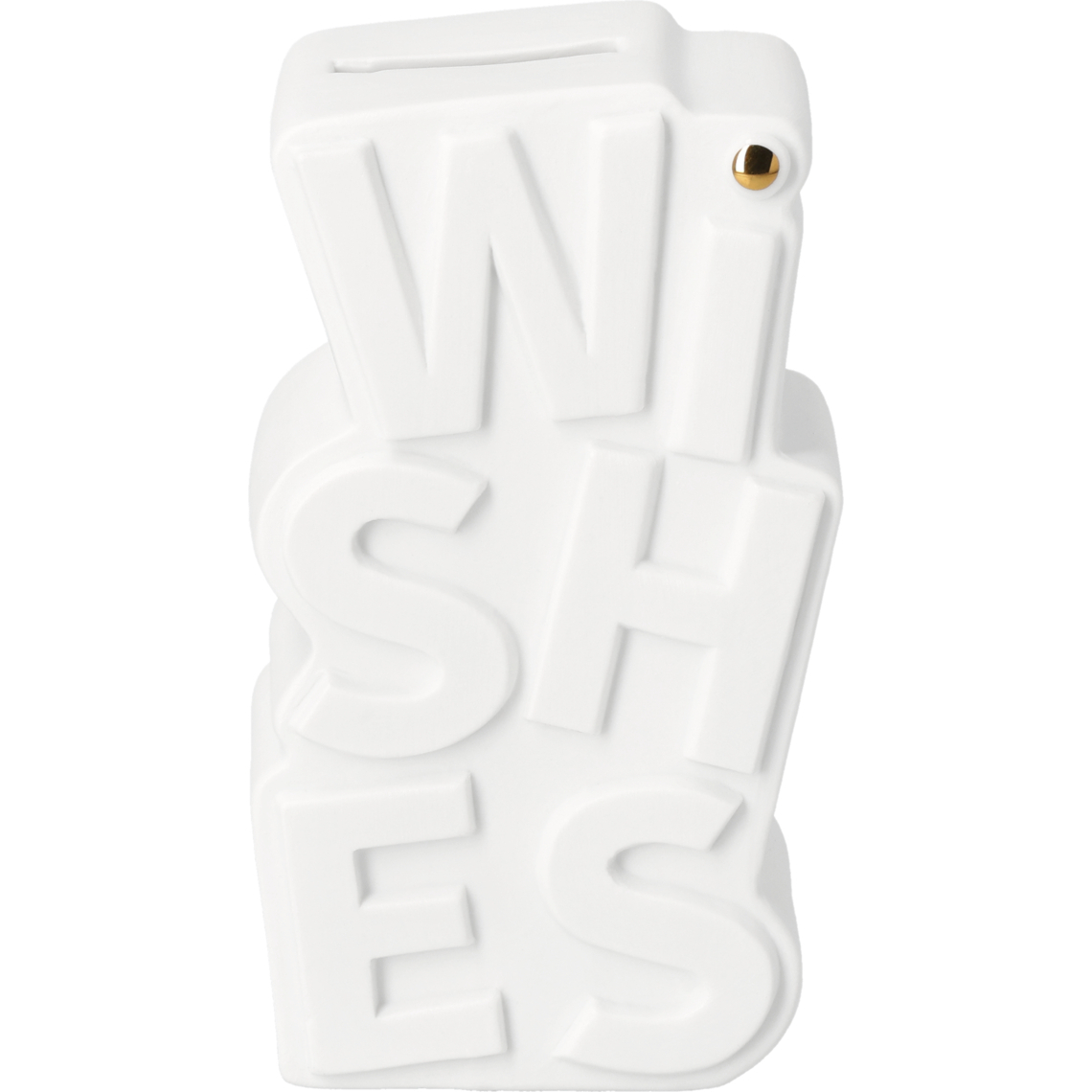 Wortstücke. Spardose "Wishes" 