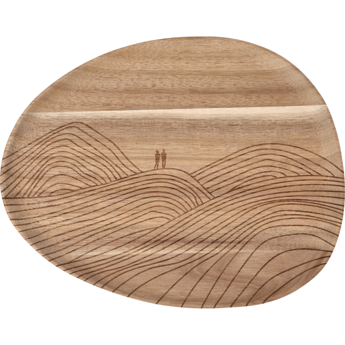 Bildergeschichten. Tablett "Fernweh" 