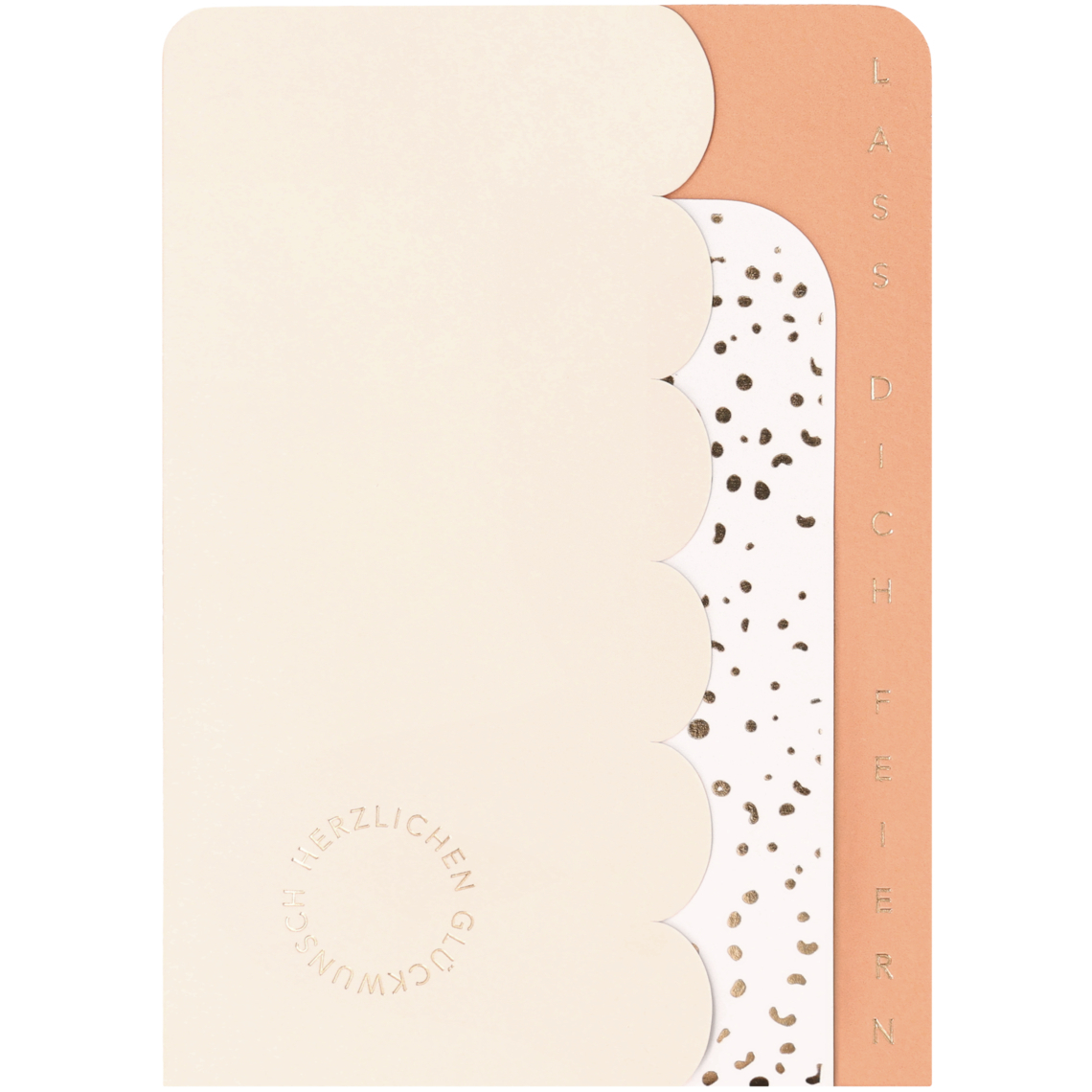 Klappkarte "Lass dich feiern" 