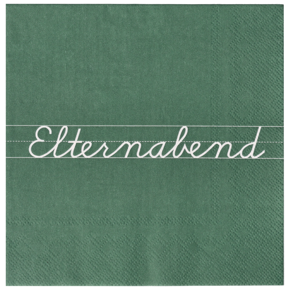 Lunchserviette. "Elternabend" 