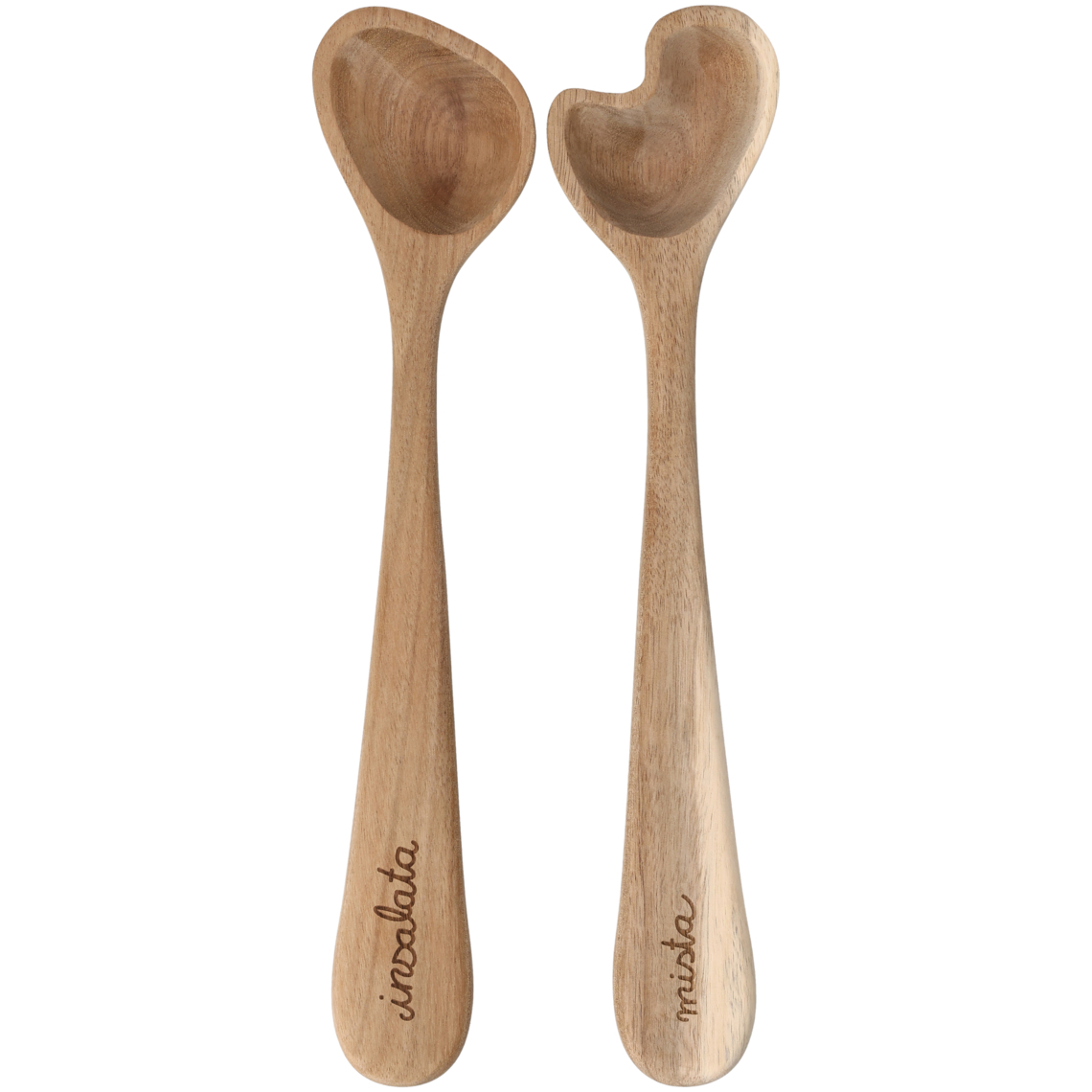 Cucina Italiana. Salatbesteck "Guter Geschmack" 