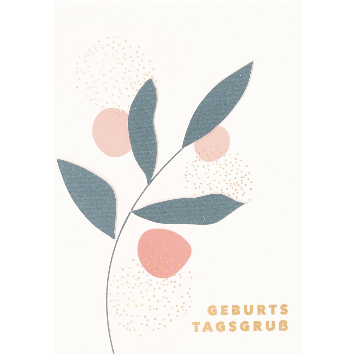 Geburtstagsgrußkarte "Geburtstagsgruß" 