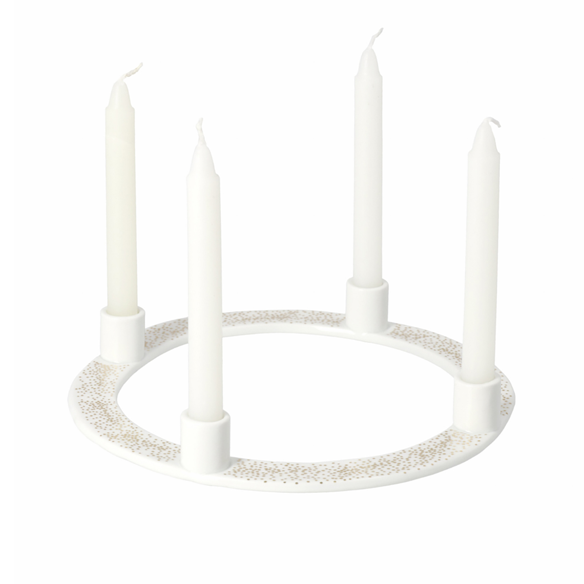 Kerzenkranz "Goldene Punkte" 