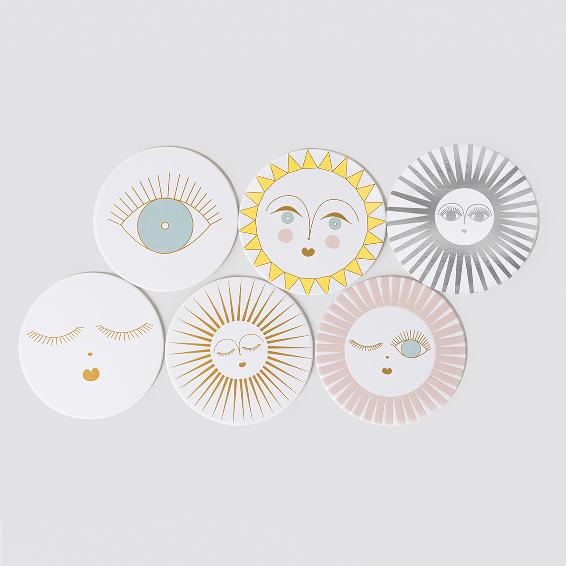 Trevoly. Untersetzer "6er Set" 